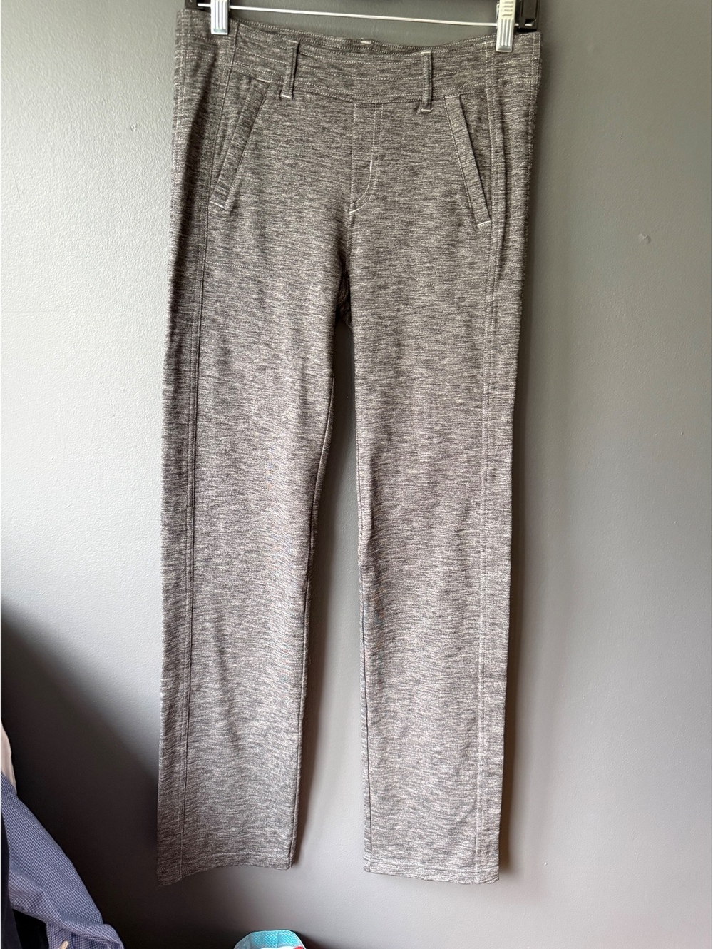 Kuhl Gray Heathered Stretch Pants with Zippered Pockets Size M